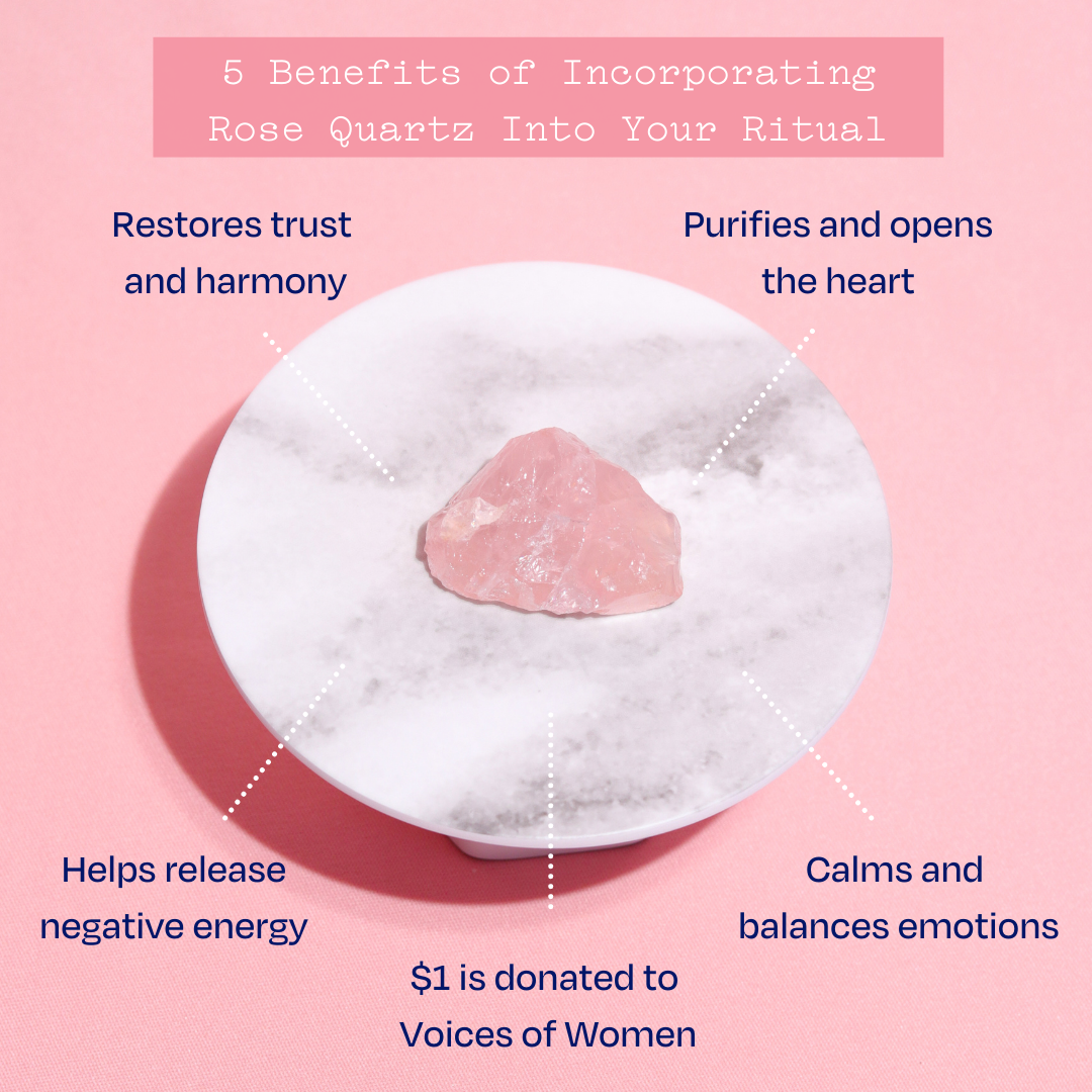 Rose quartz self shop love