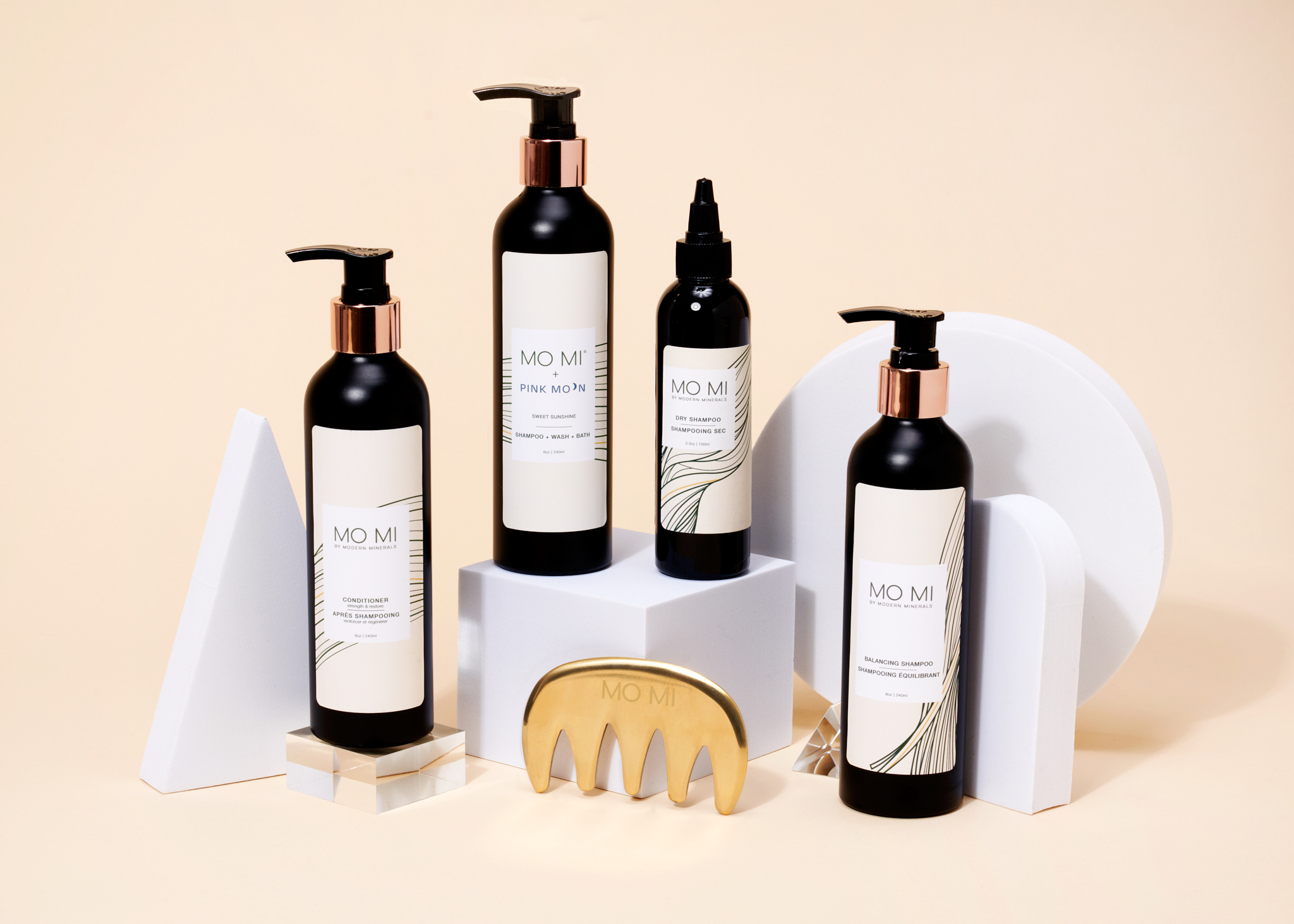 Mo Mi Beauty Natural Hair Care - Pink Moon