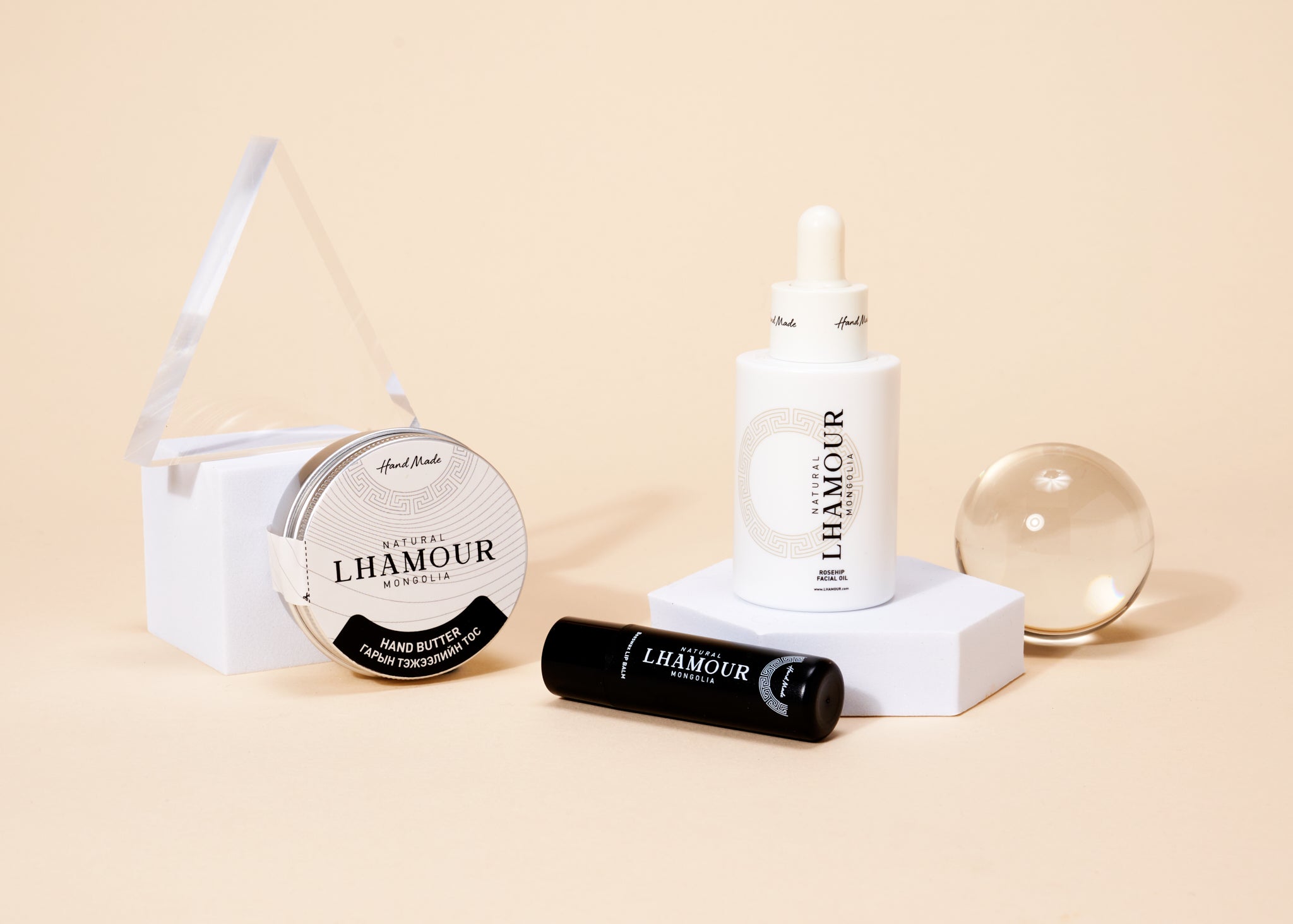 Lhamour organic skincare from Mongolia - Pink Moon
