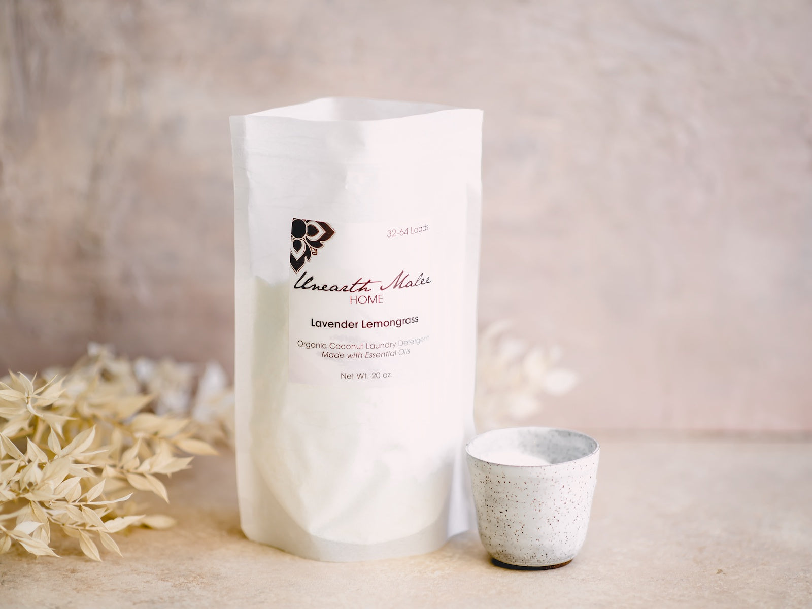 Organic Natural Laundry Detergent - Unearth Malee - Pink Moon