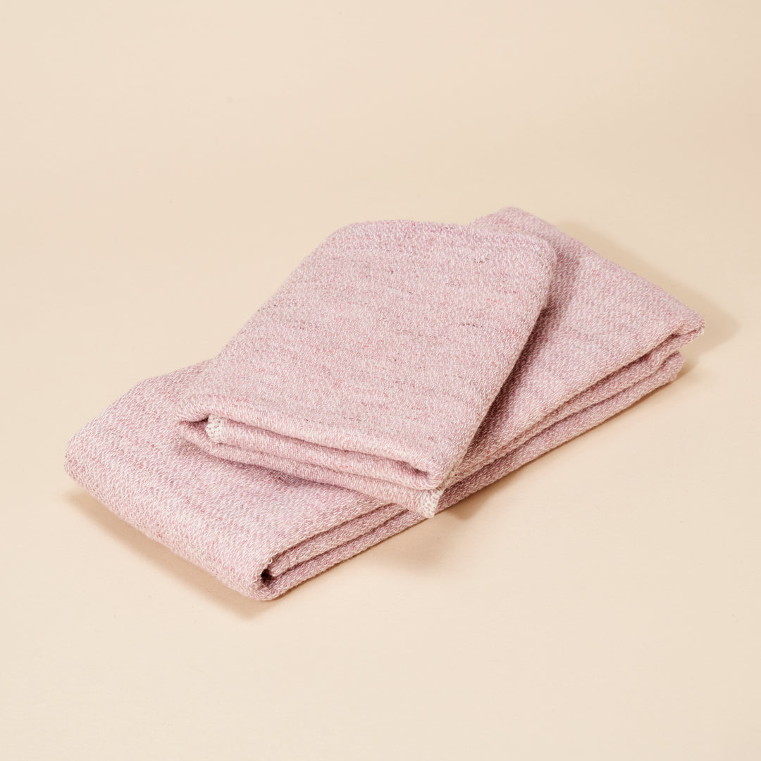 Organic Japanese Hand Towel - Morihata - Pink Moon