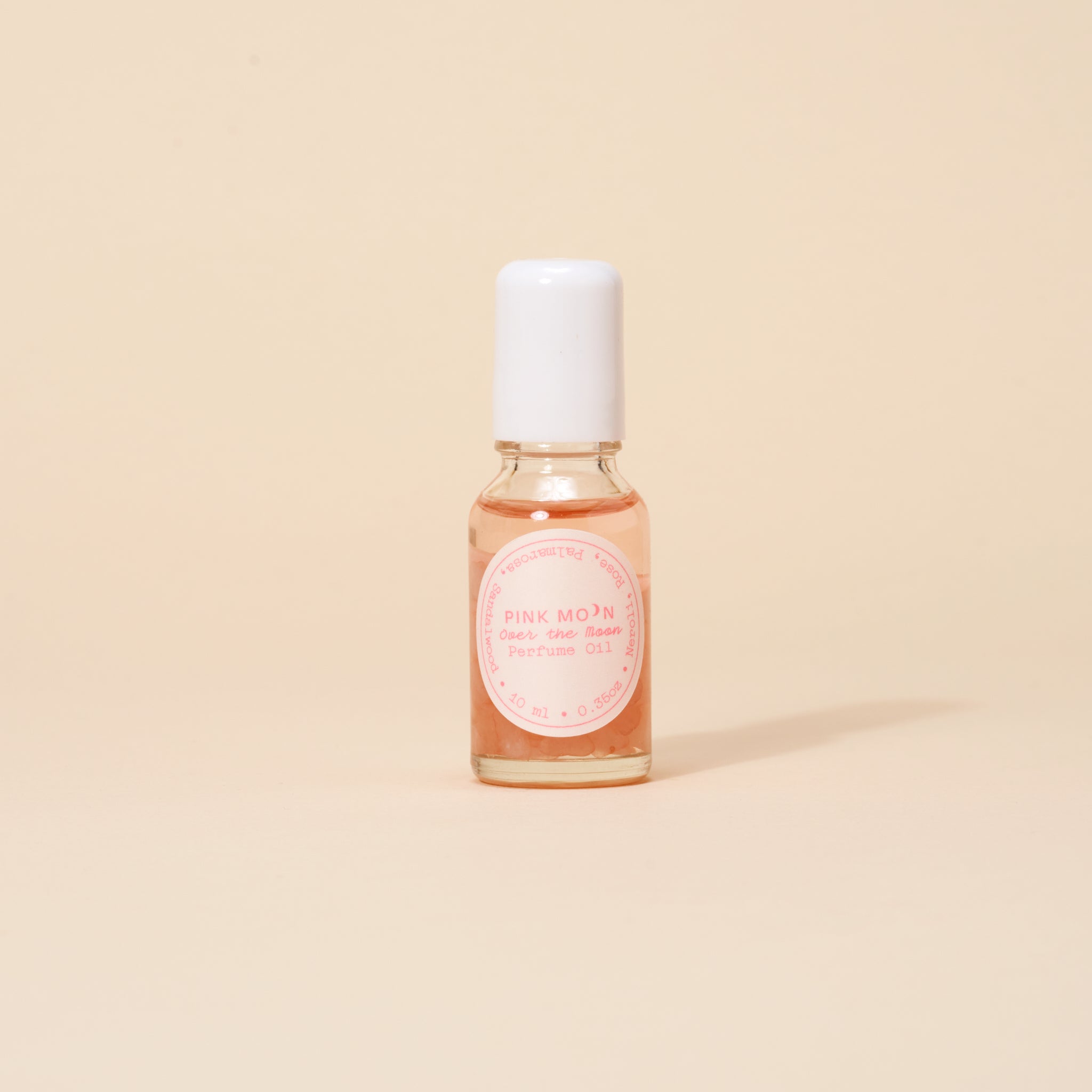 Over the Moon Aromatherapy Reiki Crystal Perfume Oil - Pink Moon