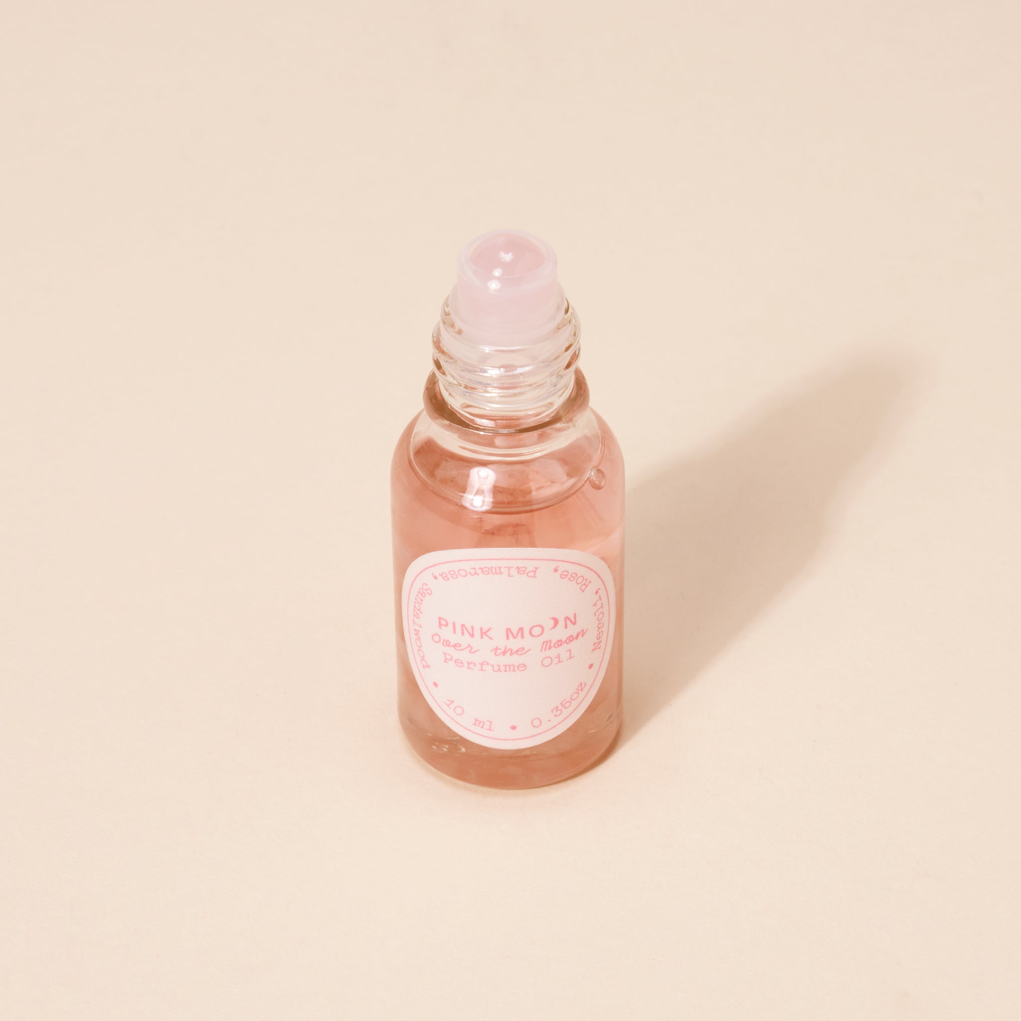 Over the Moon Aromatherapy Reiki Crystal Perfume Oil - Pink Moon