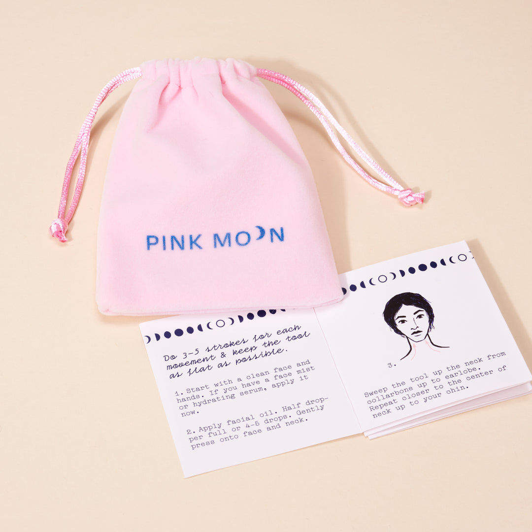 Facial Gua Sha Essentials - Pink Moon
