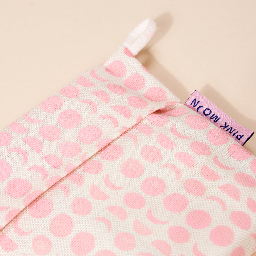 Organic Italian Soap Travel Bag - Pink Moon - Elena Scarlata